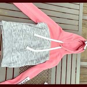 Reflex Pink and Grey Sweatshirt (slightly used)